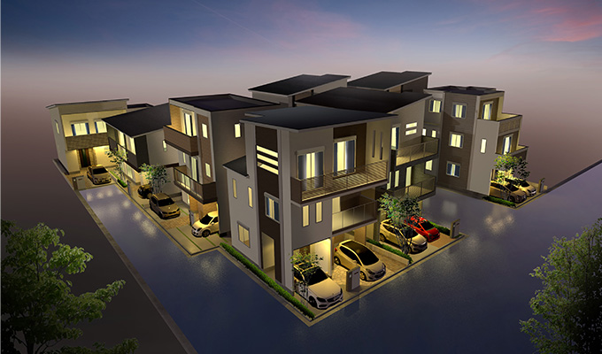 パークスコート鶴見区横堤2丁目 第2期分譲(全8区画)