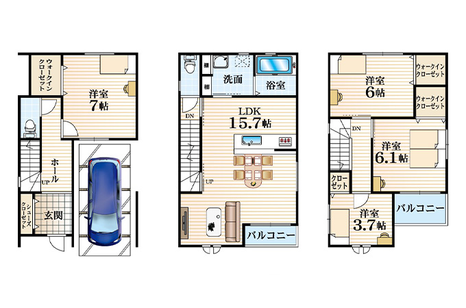 鶴見区横堤3丁目 限定1区画